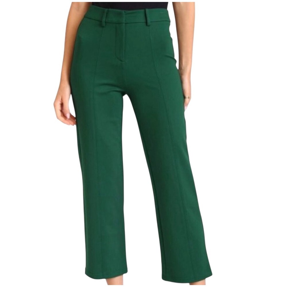 Bagatelle Green Cropped Pants